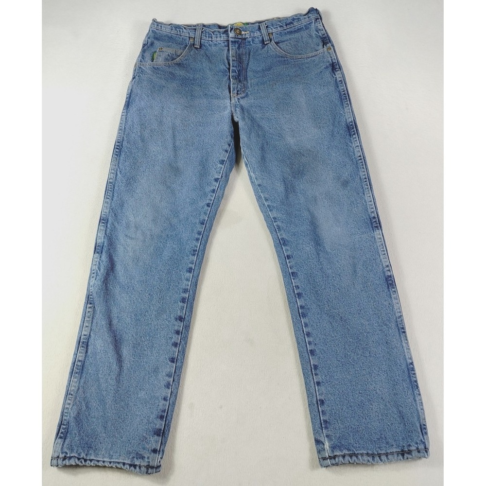 Cabelas Outdoor Gear Jeans Mens 32 Blue Relaxed Straight Fleece Lined Denim